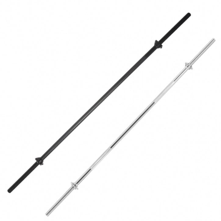 Bară de halter 170 cm cu închizători în formă de stea