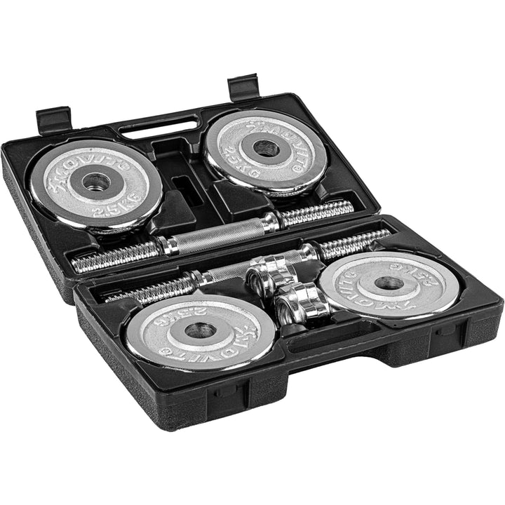 Trusa de gantere, MOVIT®, 2x 10 kg, fonta - Gorilla Sports Ro