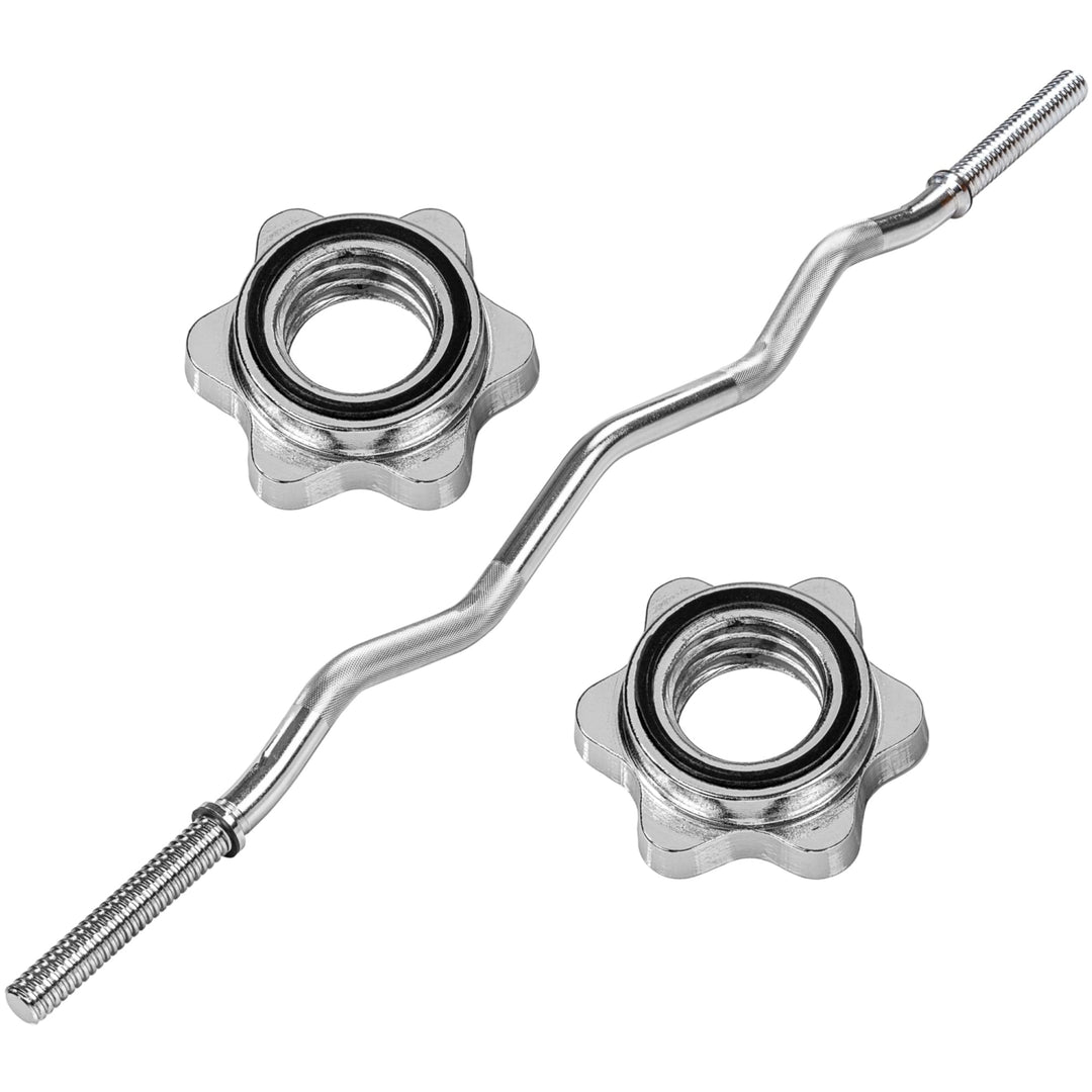 Bara SZ, MOVIT®, 120 cm, crom, piulite in stea - Gorilla Sports Ro