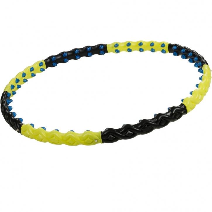 Cerc de hip hoop, proeminențe de masaj și magneți, Ø 96 - 110 cm