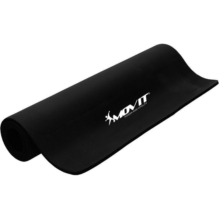 Covoras de gimnastica MOVIT®, 190 x 100 x 1,5cm, negru - Gorilla Sports Ro