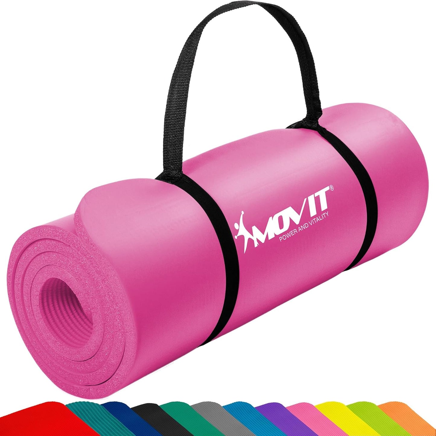 Saltea de yoga cu grosimea de 10/15 mm