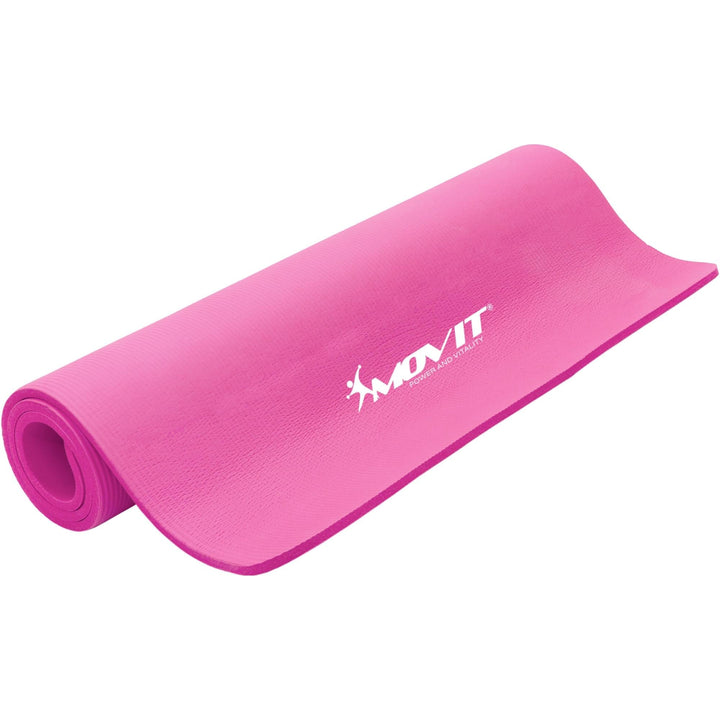 Covoras de gimnastica, MOVIT®, 190 x 60 x 1,5cm, roz - Gorilla Sports Ro