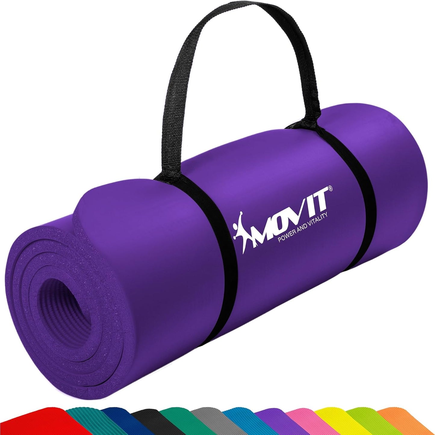 Saltea de yoga cu grosimea de 10/15 mm