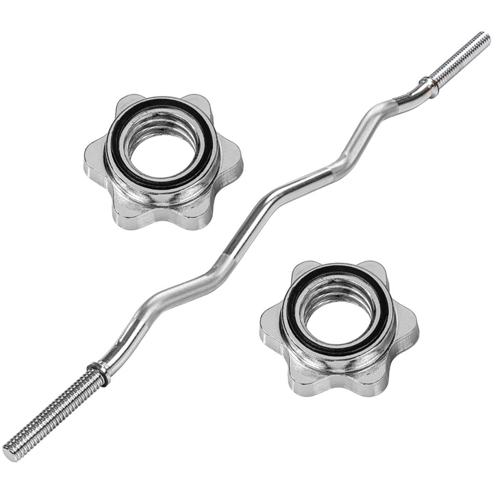 Bara, MOVIT®, 130 cm, crom, piulite in stea - Gorilla Sports Ro