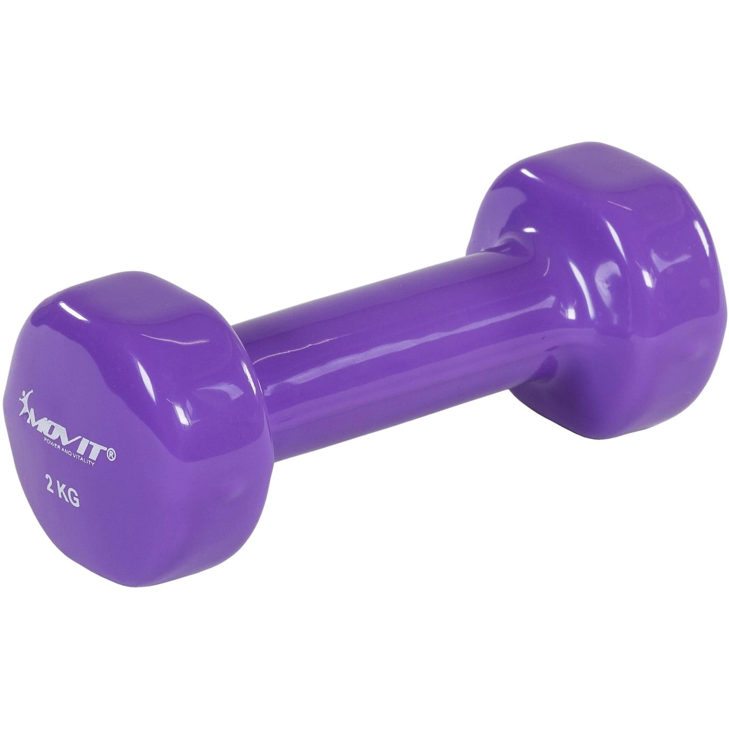 Set de 2 gantere, greutate 1 - 10 kg, Multi Colorat, MOVIT