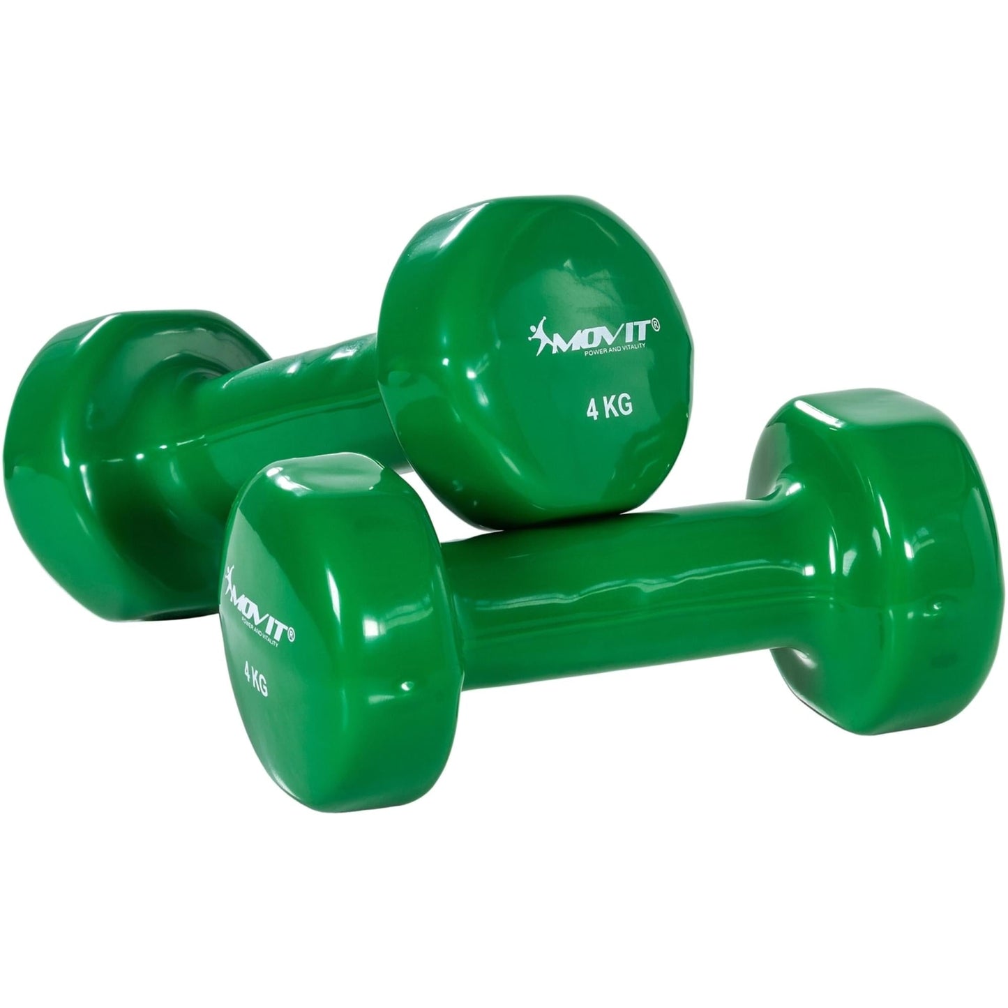 Set de 2 gantere, greutate 1 - 10 kg, Multi Colorat, MOVIT