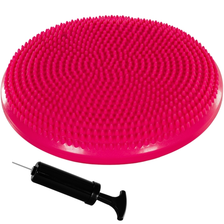 Perna de echIlibru si masaj, MOVIT®, 33 cm, Multiple Culori