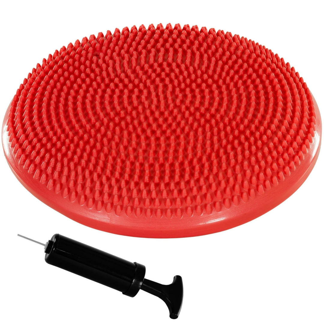 Perna de echilibru si masaj, MOVIT®, 33 cm, rosu - Gorilla Sports Ro