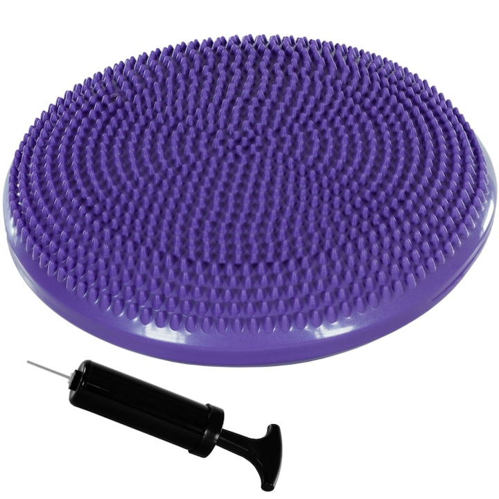 Perna de echIlibru si masaj, MOVIT®, 33 cm, Multiple Culori
