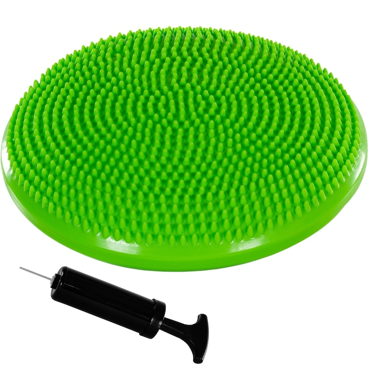 Perna de echIlibru si masaj, MOVIT®, 33 cm, Multiple Culori