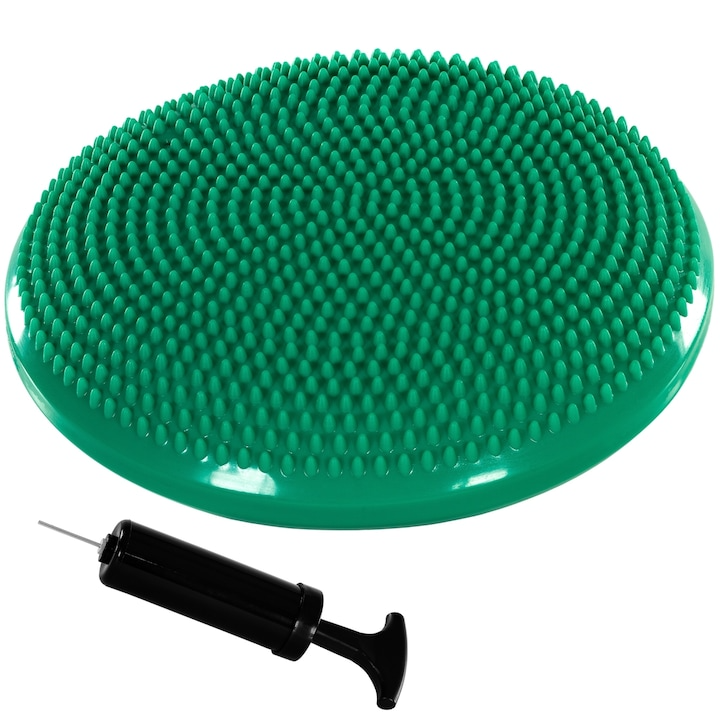 Perna de echIlibru si masaj, MOVIT®, 33 cm, Multiple Culori