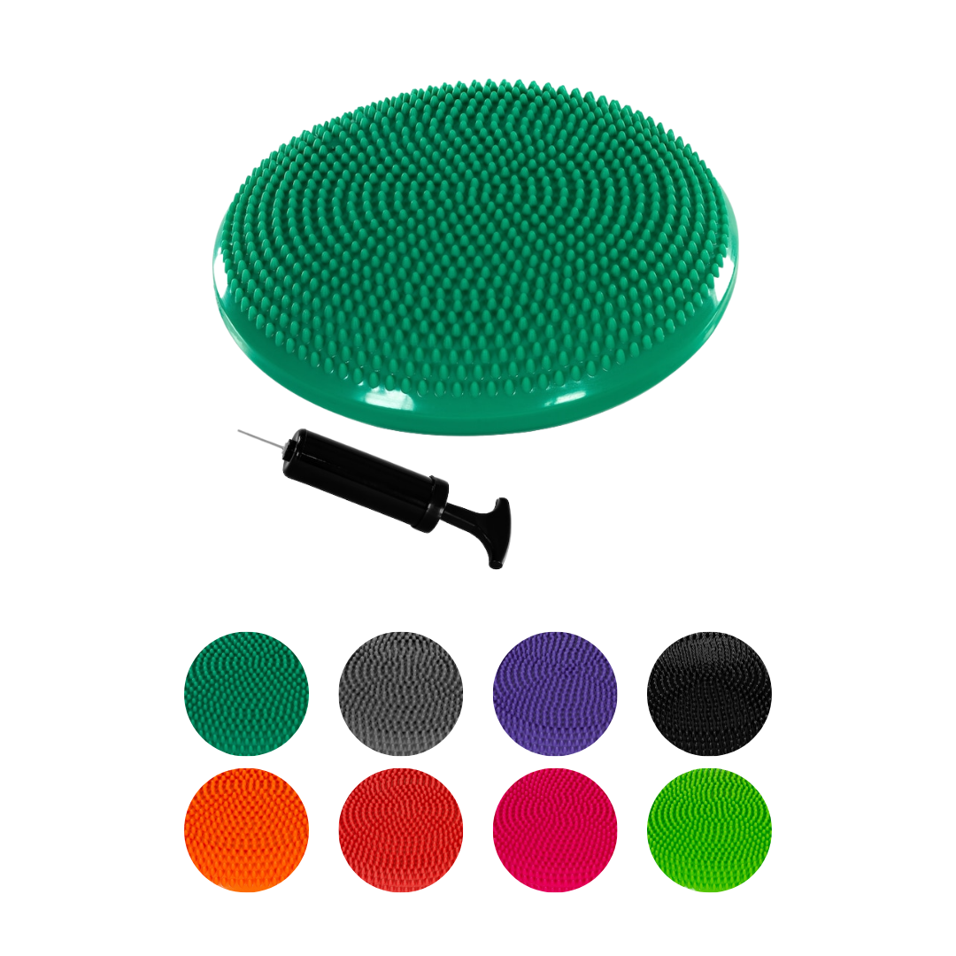 Perna de echIlibru si masaj, MOVIT®, 33 cm, Multiple Culori