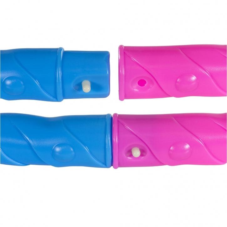 Cerc de hip hoop, proeminențe de masaj și magneți, Ø 96 - 110 cm