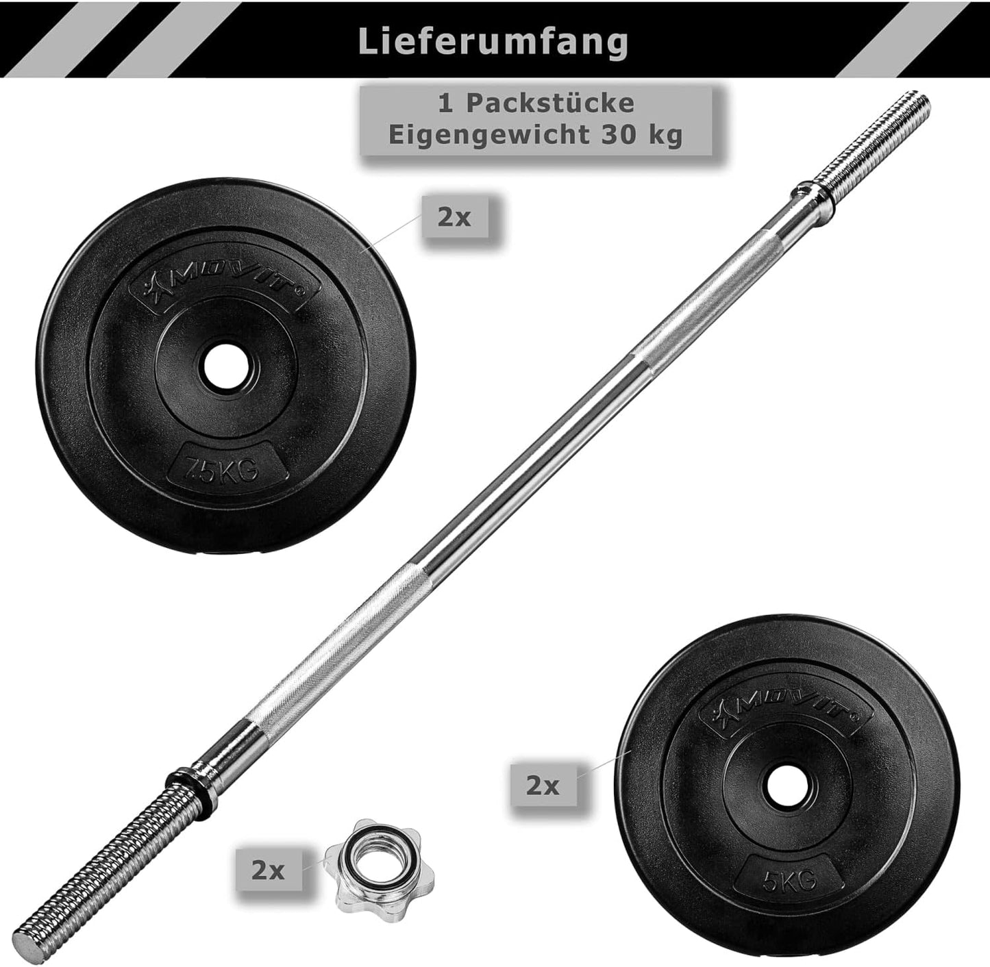 Set de haltere 30 - 60 kg