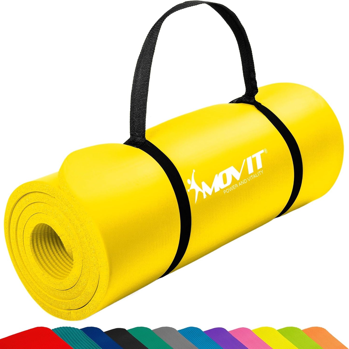 Saltea de yoga cu grosimea de 10/15 mm