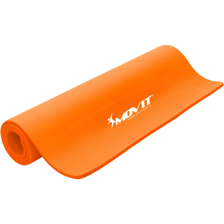 Covoras de gimnastica, MOVIT®, 190 x 60 x 1,5cm, Orange - Gorilla Sports Ro
