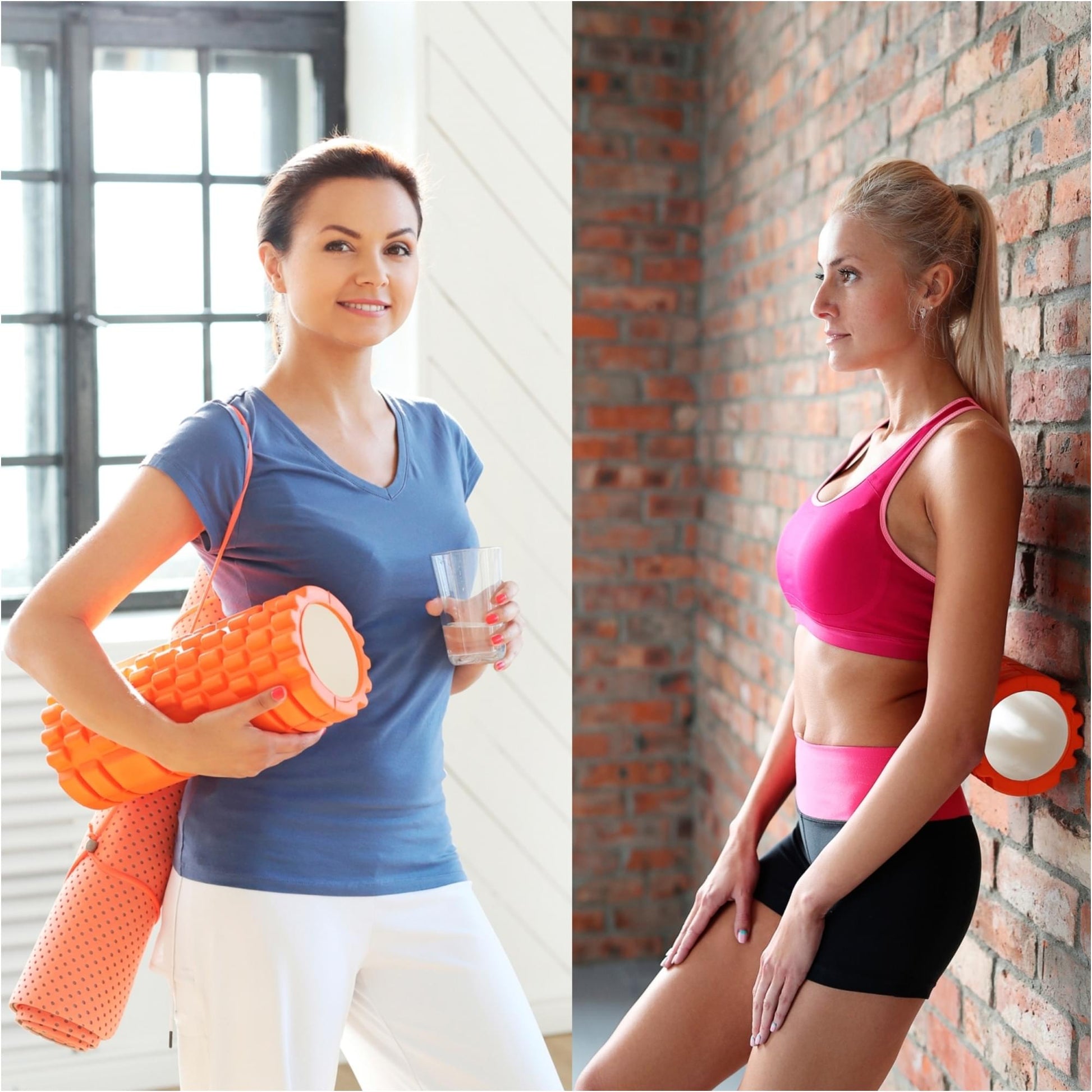 Rola de masaj, MOVIT®, galben - Gorilla Sports Ro