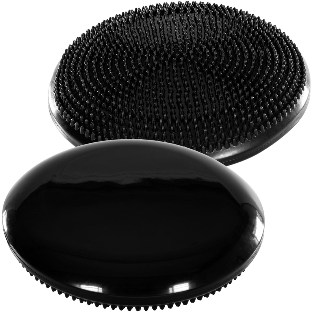 Perna de echilibru si masaj, MOVIT®, 38 cm, negru - Gorilla Sports Ro