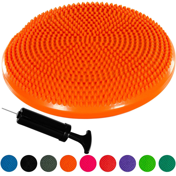 Perna de echilibru si masaj, MOVIT®, 38 cm, portocaliu - Gorilla Sports Ro