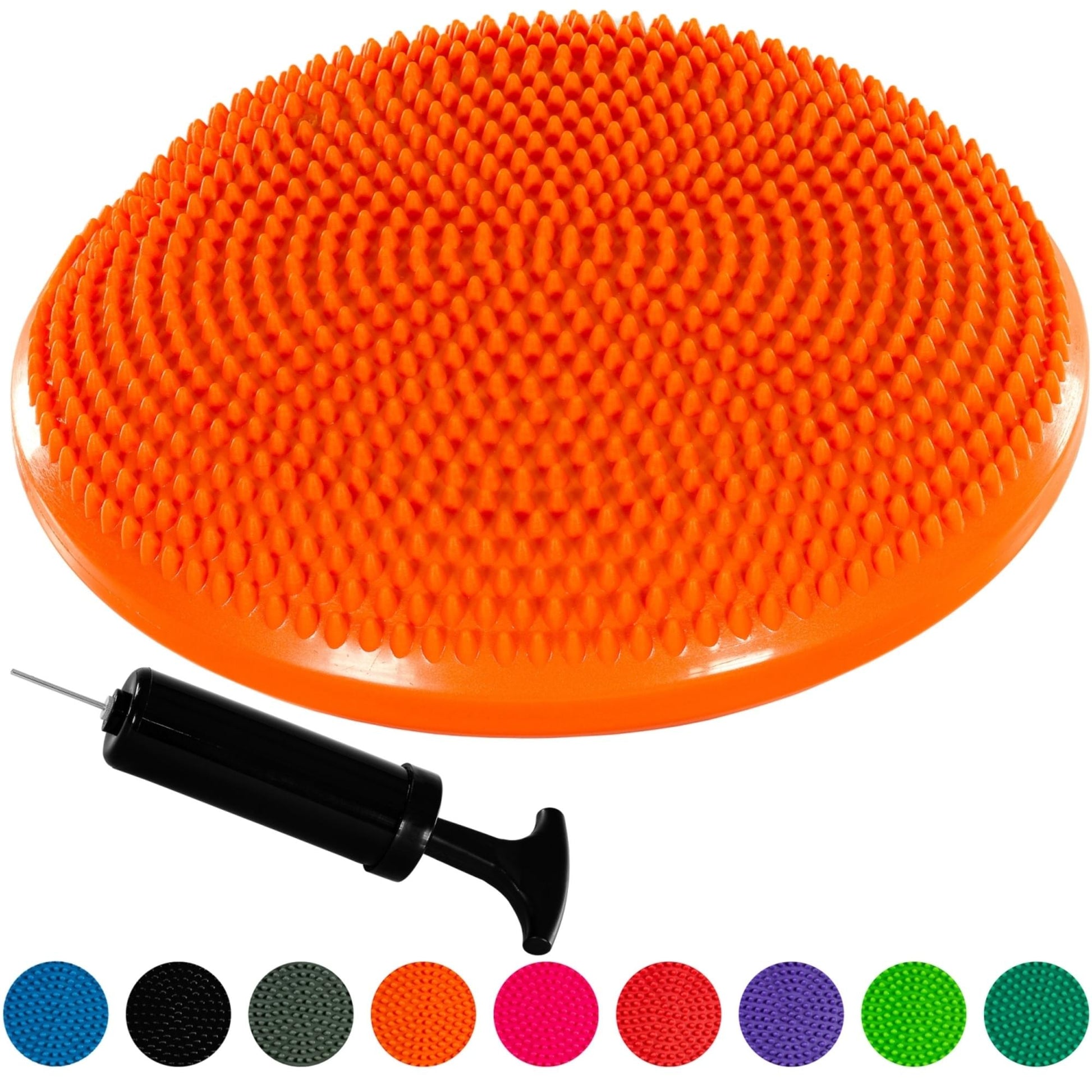Perna de echilibru si masaj, MOVIT®, 38 cm, portocaliu - Gorilla Sports Ro