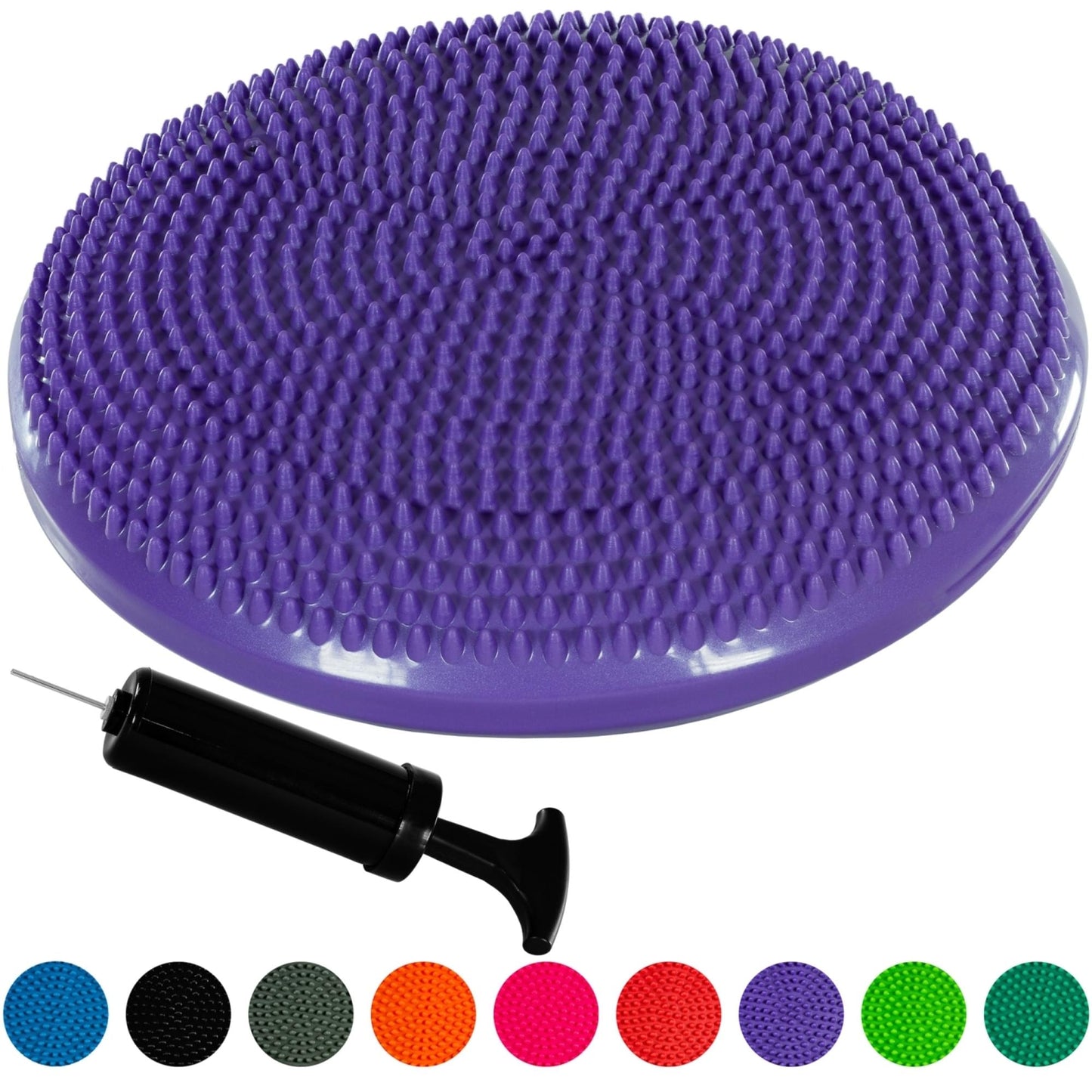 Perna de echilibru si masaj, MOVIT®, 38 cm, lila - Gorilla Sports Ro