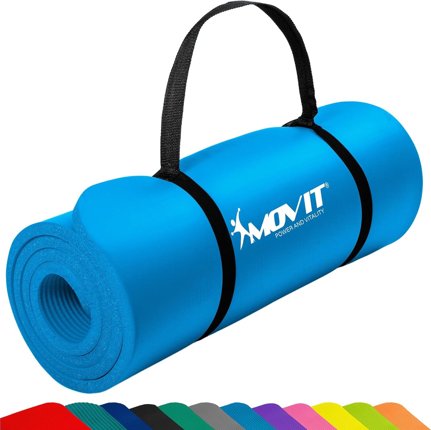 Saltea de yoga cu grosimea de 10/15 mm