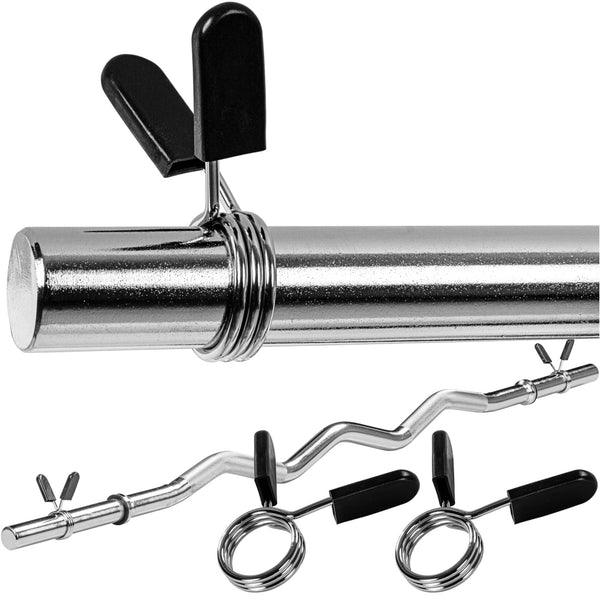 Bara, MOVIT®, 120 cm, cromata, blocare piulita - Gorilla Sports Ro