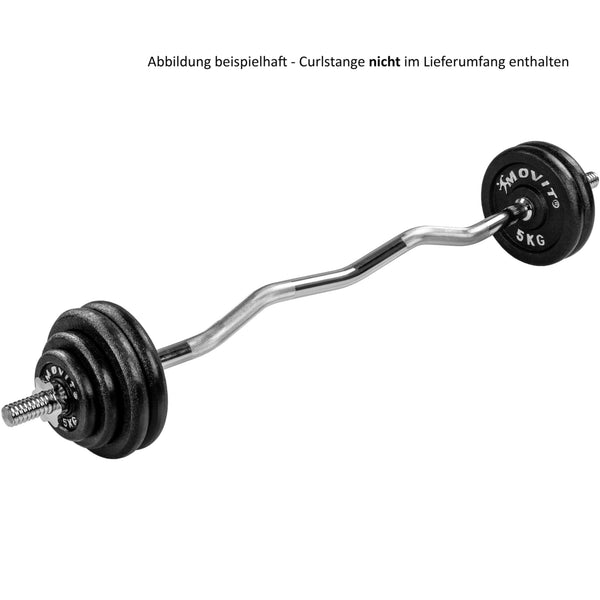 Set 4 x 0,5 Kg discuri, MOVIT® 2 kg, fonta - Gorilla Sports Ro