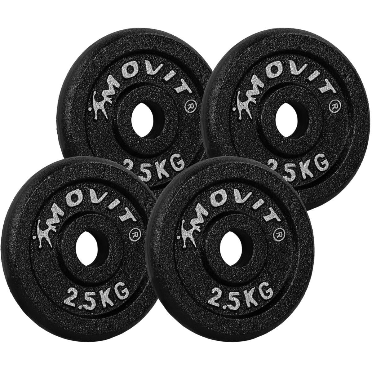 Set de discuri pentru haltere 30/31 mm 2 - 40 kg
