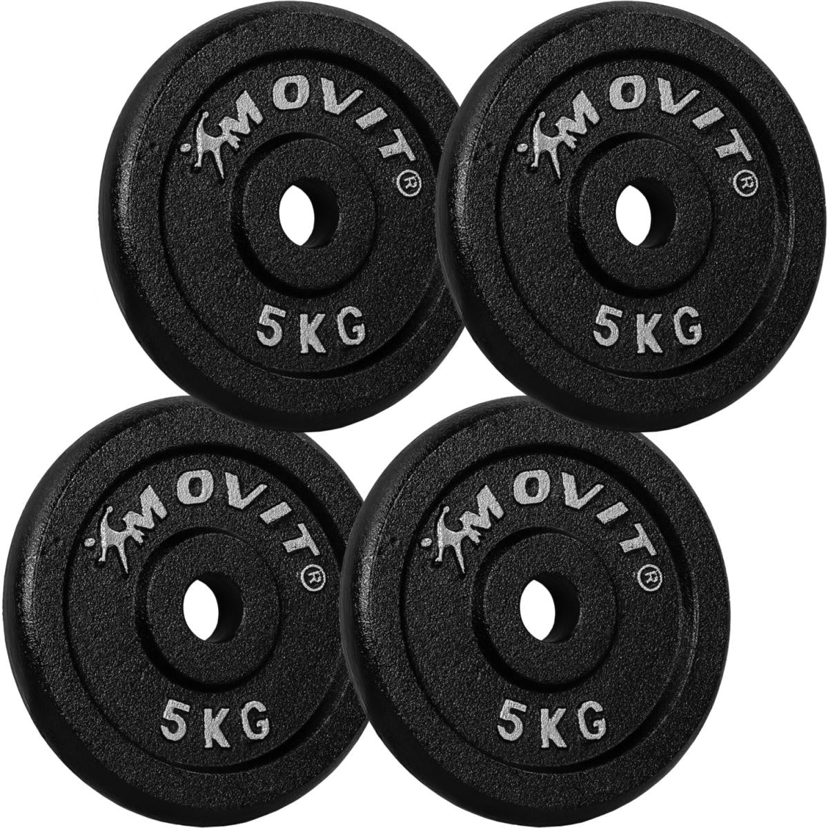 Set de discuri pentru haltere 30/31 mm 2 - 40 kg