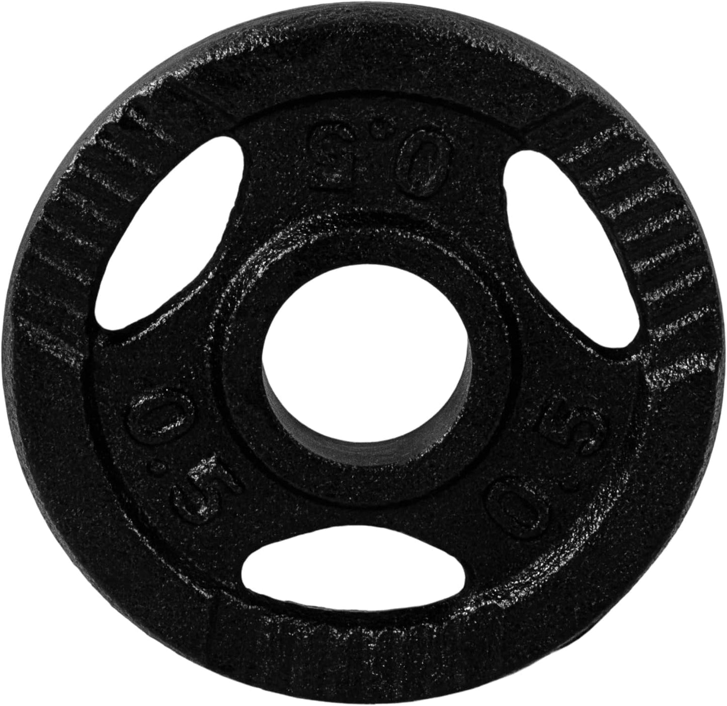 Set de discuri pentru haltere 30/31 mm din fontă Gripper 2 - 30 kg