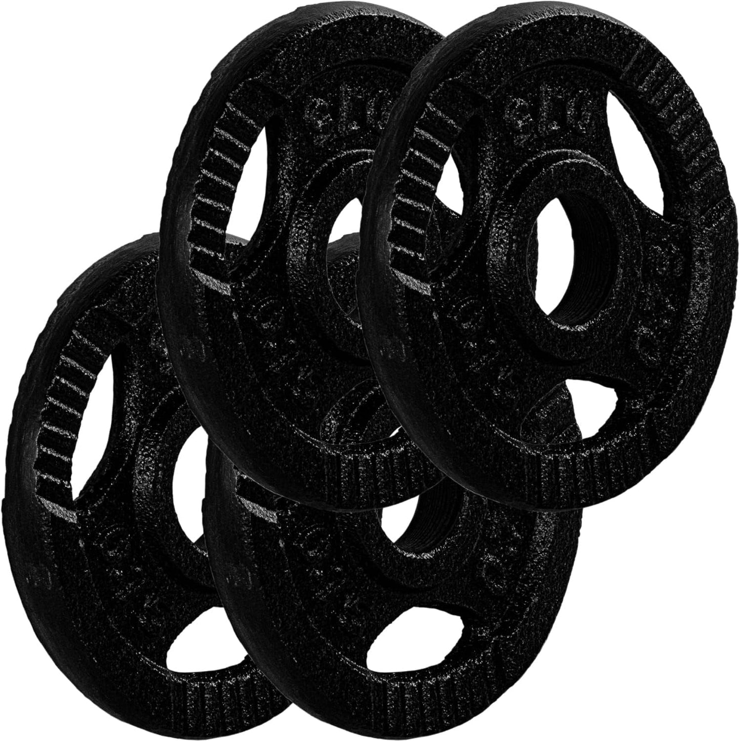 Set de discuri pentru haltere 30/31 mm din fontă Gripper 2 - 30 kg
