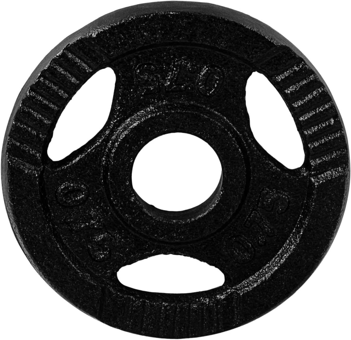 Set de discuri pentru haltere 30/31 mm din fontă Gripper 2 - 30 kg