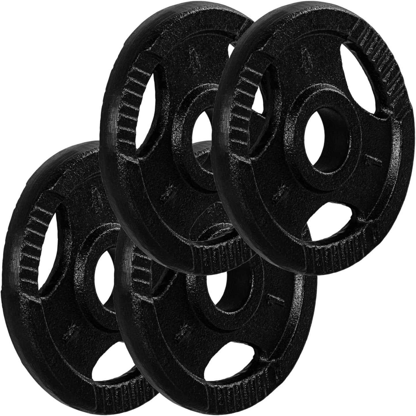Set de discuri pentru haltere 30/31 mm din fontă Gripper 2 - 30 kg