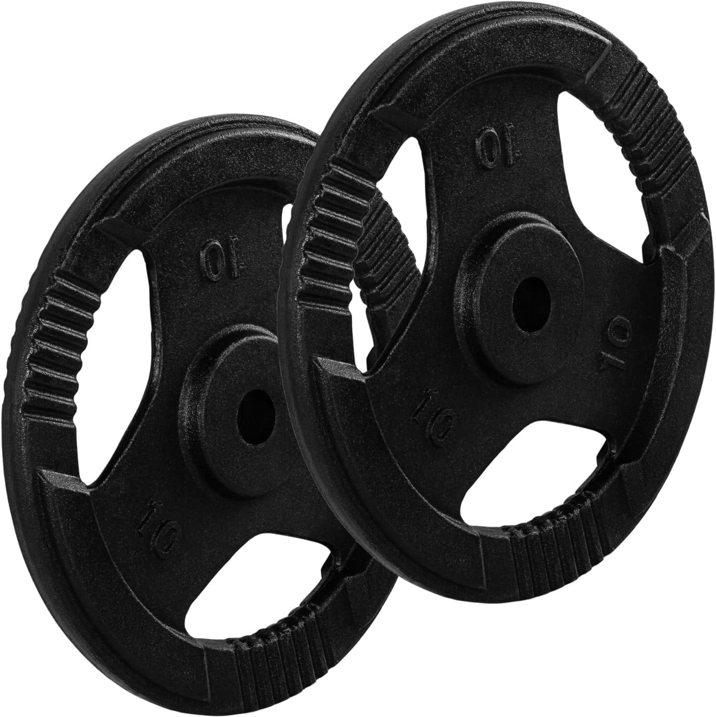 Set de discuri pentru haltere 30/31 mm din fontă Gripper 2 - 30 kg