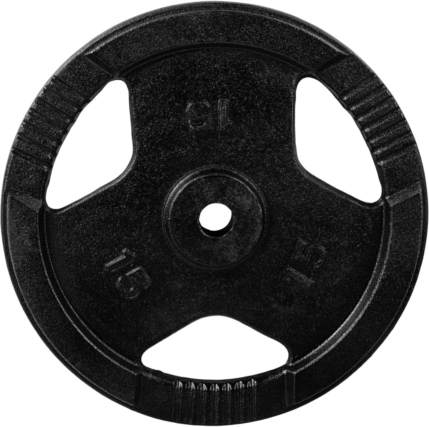 Set de discuri pentru haltere 30/31 mm din fontă Gripper 2 - 30 kg
