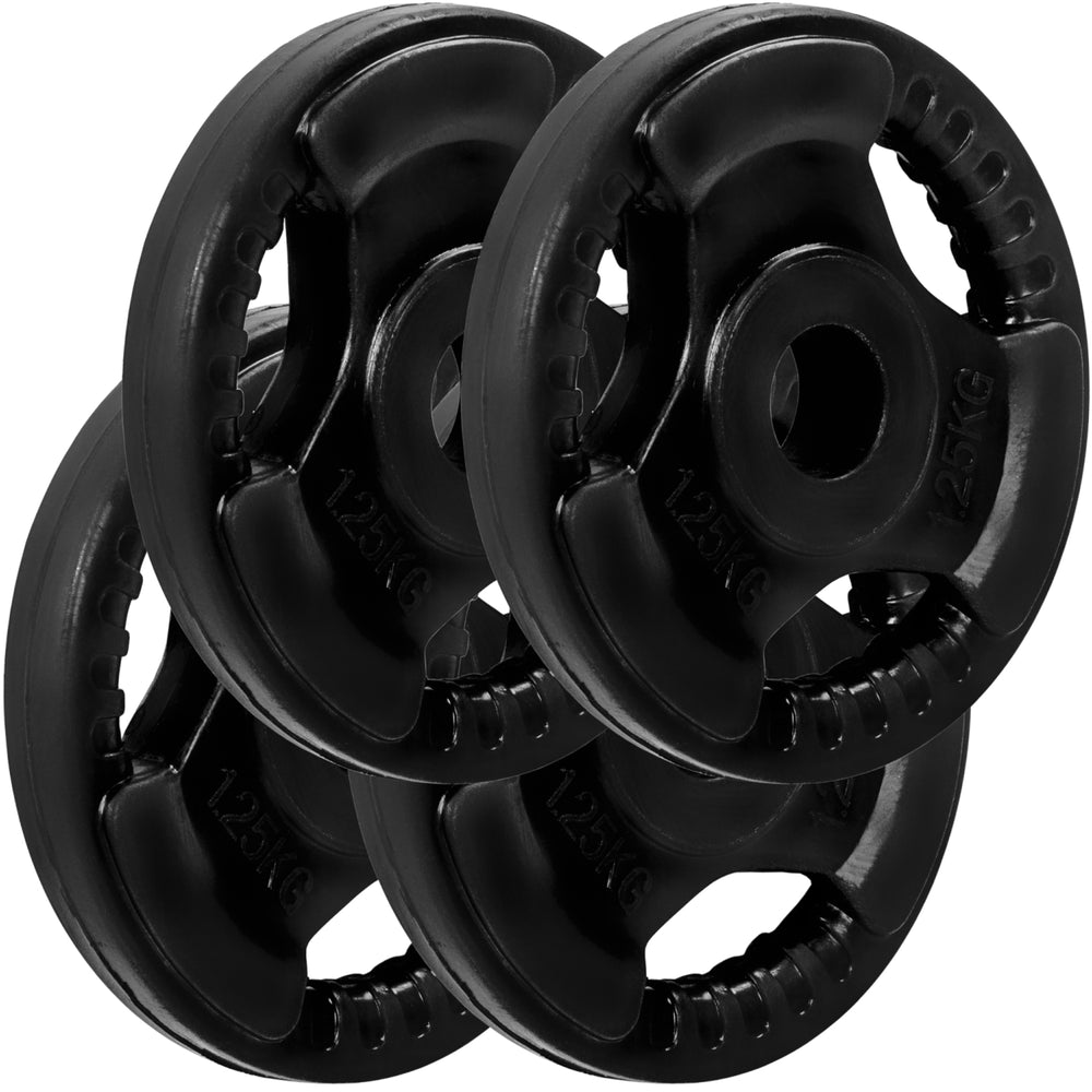 Set de 4 discuri x 1,25 Kg, MOVIT®, greutate 5 kg, fonta - Gorilla Sports Ro