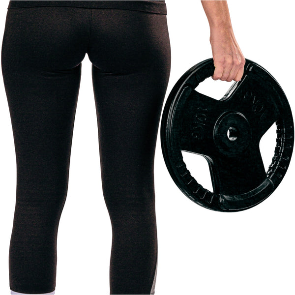 Set de 4 discuri x 1,25 Kg, MOVIT®, greutate 5 kg, fonta - Gorilla Sports Ro