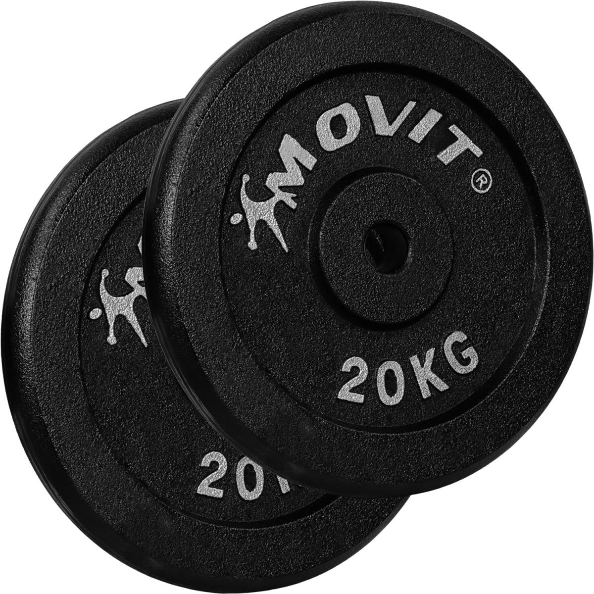 Set de discuri pentru haltere 30/31 mm 2 - 40 kg