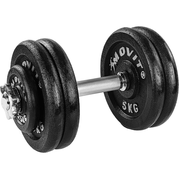 Gantera profesionala, 10 - 30 KG, fonta MOVIT