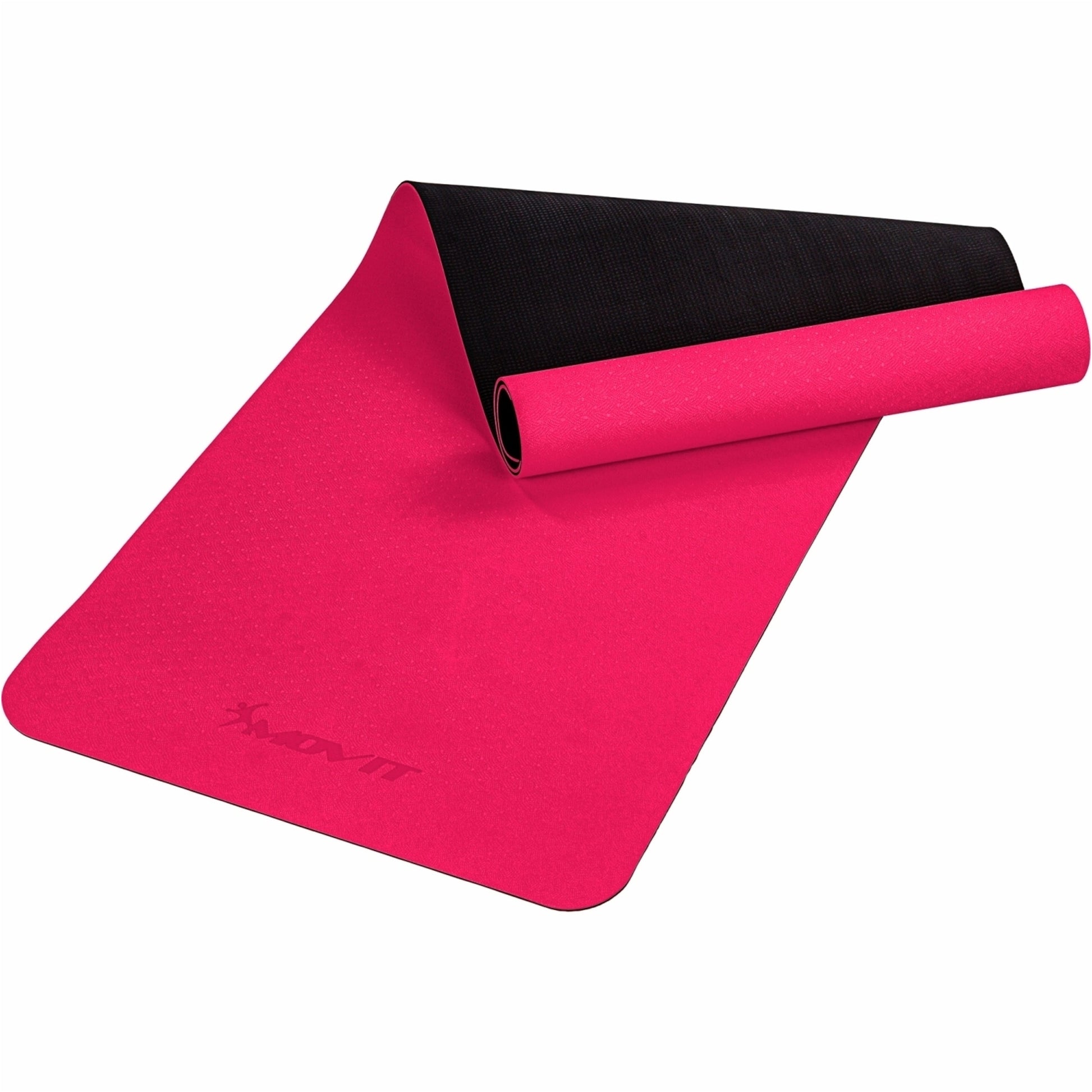 Covoras de gimnastica, MOVIT®, 190 x 100 x 0,6cm, roz - Gorilla Sports Ro