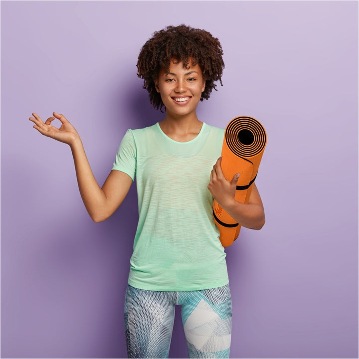 Covoras de gimnastica, MOVIT®, 190 x 100 x 0,6cm, roz - Gorilla Sports Ro