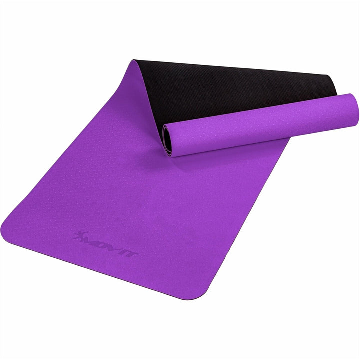 Covoras de gimnastica, MOVIT®, 190 x 100 x 0,6cm, violet - Gorilla Sports Ro