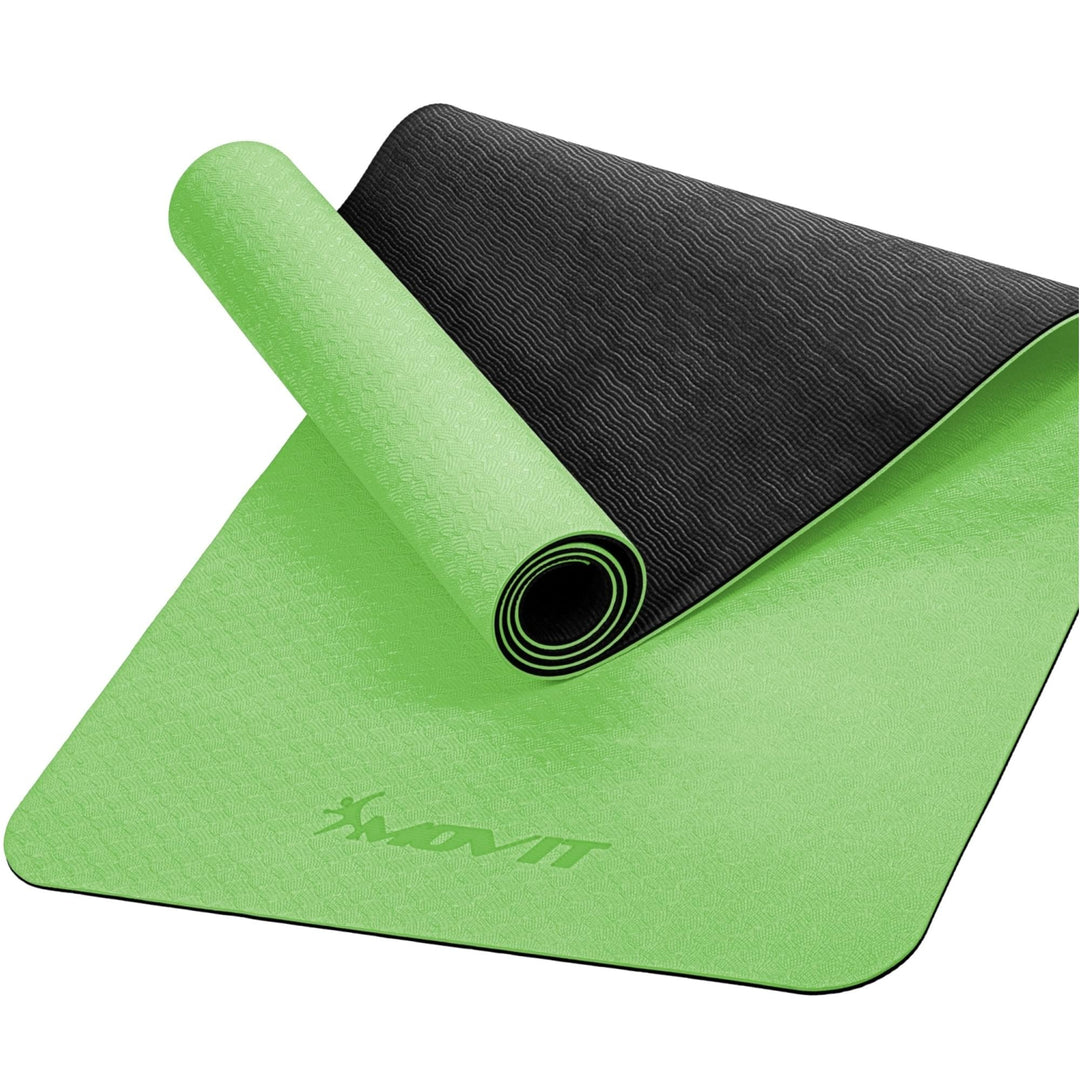 Covoras de gimnastica, MOVIT®, 190 x 100 x 0,6cm, verde deschis - Gorilla Sports Ro