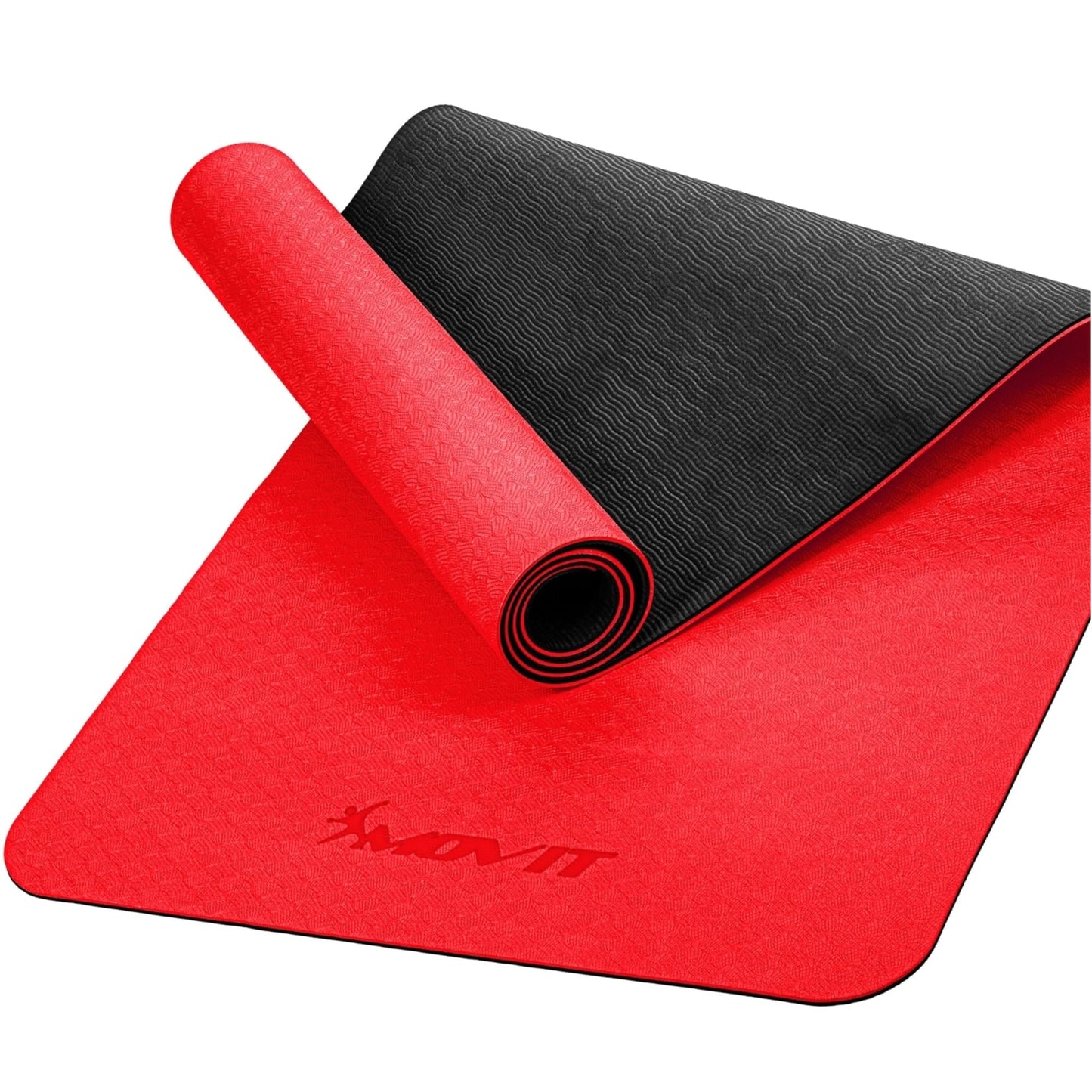 Covoras de gimnastica TPE, 190x60x0,6cm MOVIT, Multiple Culori
