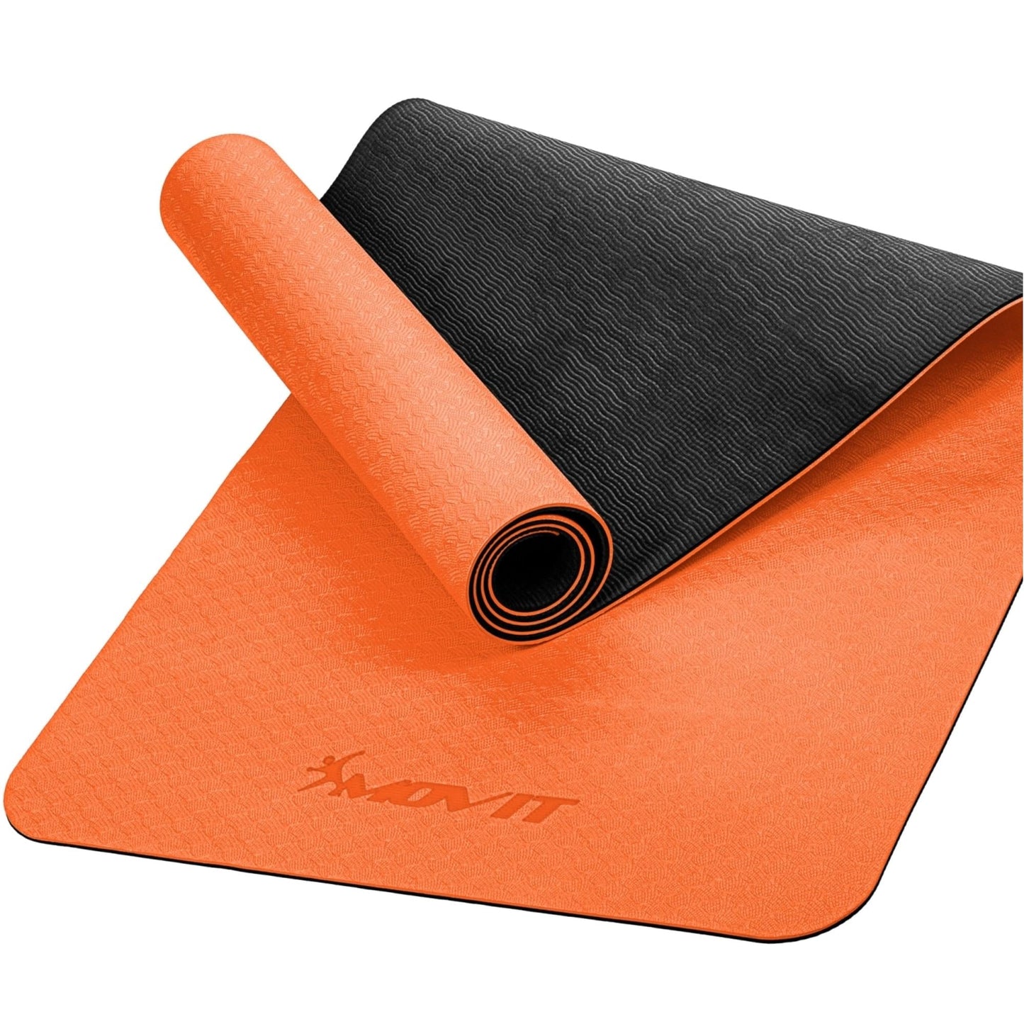 Covoras de gimnastica TPE, 190x60x0,6cm MOVIT, Multiple Culori