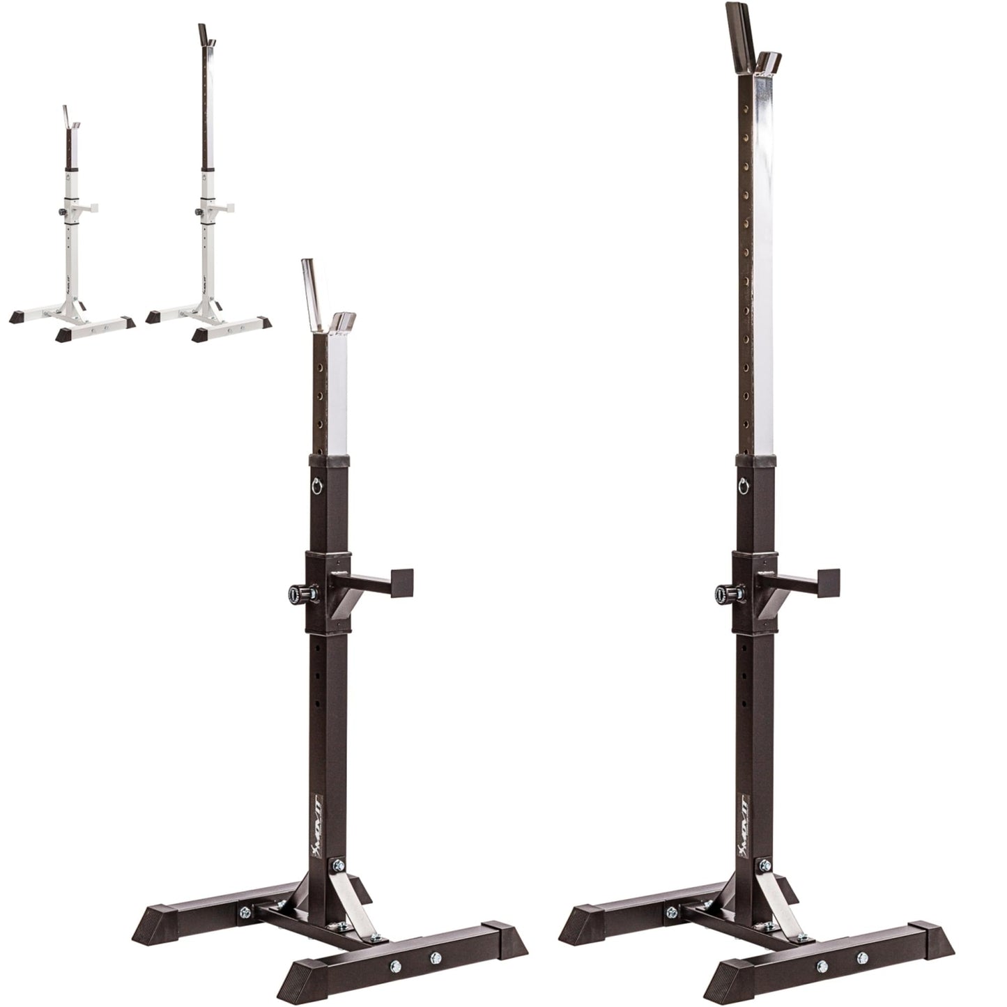 Rack pentru gantere, alb/negru MOVIT