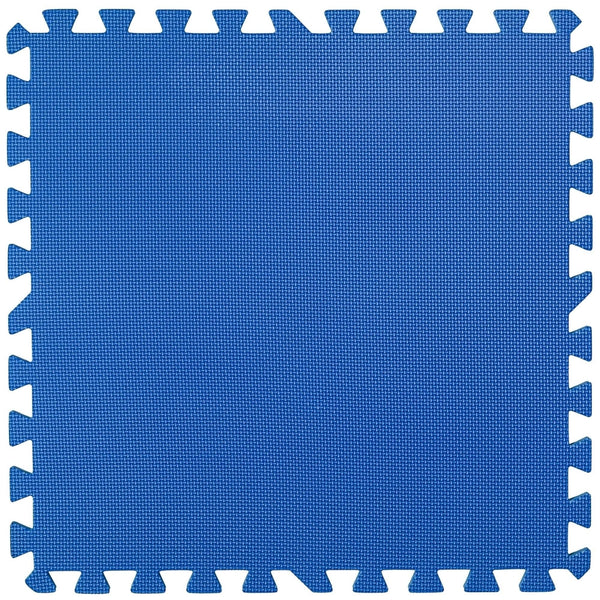 Set de 8 covorase de protectie, MOVIT®, 3m², albastru - Gorilla Sports Ro