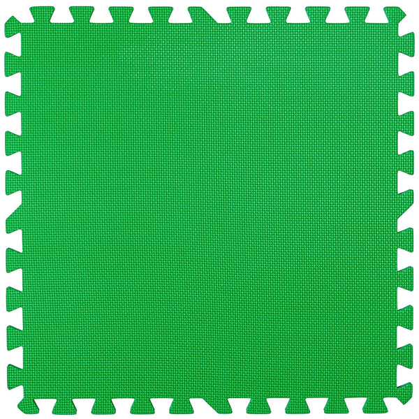 Set de 8 covorase de protectie, MOVIT®, 3m², verde - Gorilla Sports Ro